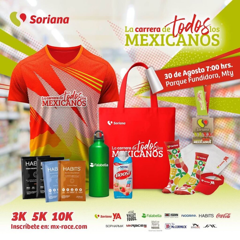 Imagen para nota de la Carrera Soriana Monterrey 2025
