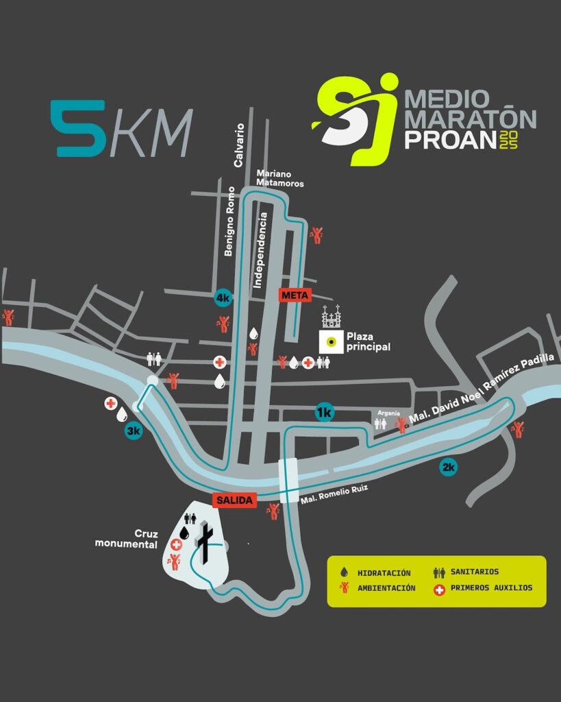 Imagen para nota del Medio Maratón PROAN San Juan de los Lagos 2025 